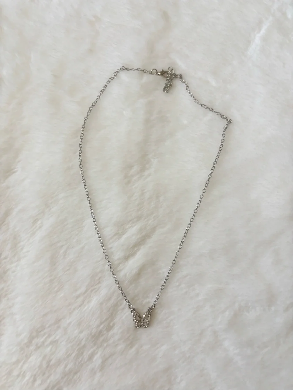 5/$15 🩷 MUST BUNDLE Silver Butterfly Pendant Necklace